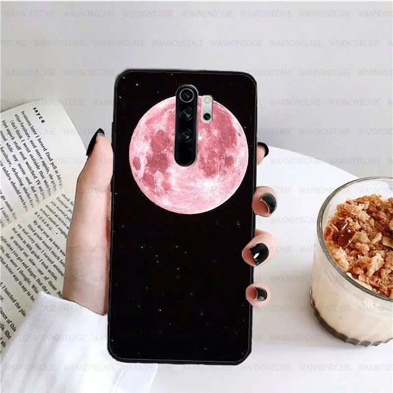 Soft Phone Accessories Cell Case For Redmi7 Note8pro note7 4A 4X 5A S2 6A Note8 Mobile Cases New Planet Space Pink Moon Spaceman | Мобильные