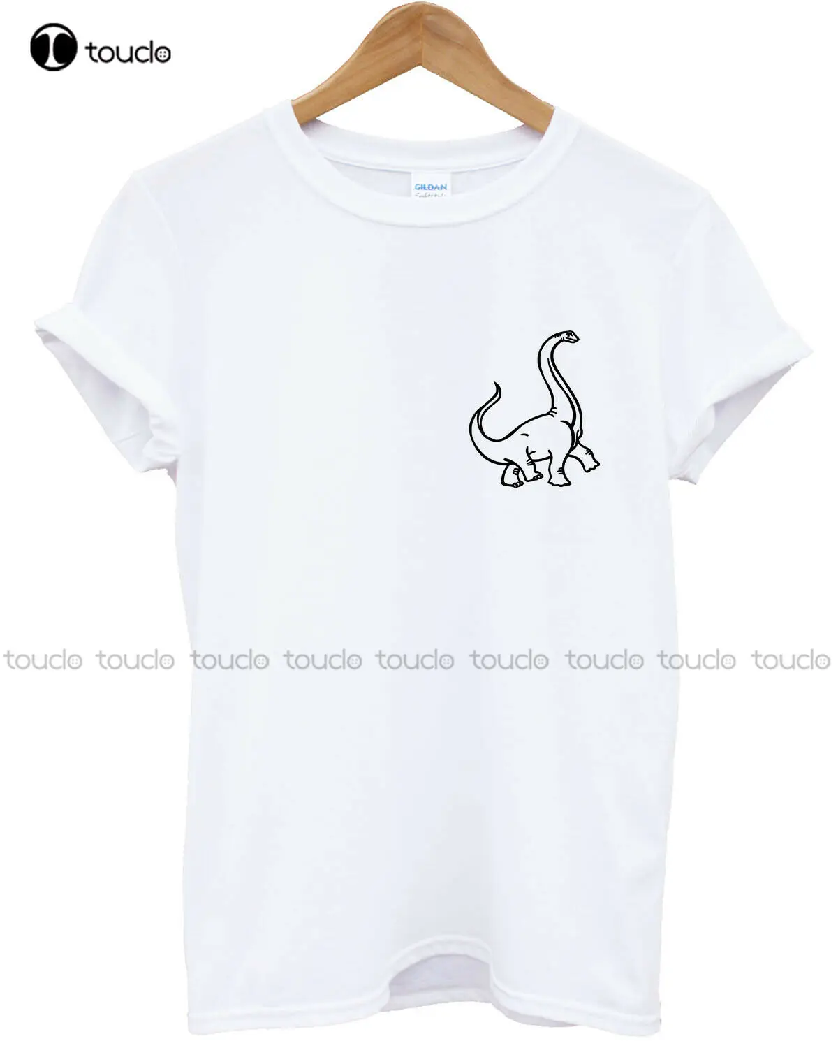 

Новая футболка с карманом в виде динозавра, хипстерский логотип, милая Подростковая модная мужская, женская, Детская футболка L85, хлопковая ...