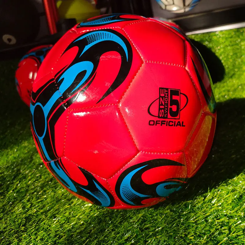 

Soccer Ball Football Children Kids Teenager Outdoor Sports Trainning Exercise Ball Durable PVC Popular Football Ball Size 5