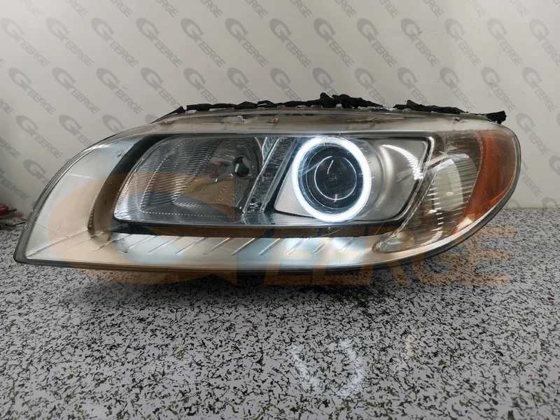 Для Volvo V70 III 2007 2008 2009 2010 2011 2012 2013 2014 2015 2016 ксеноновая фара отличная CCFL ангельские