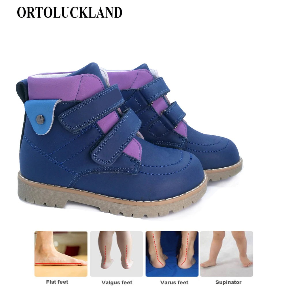 Children's Leather Casual Shoes Boys Spring Orthopedic Footwear For Kids Toddler Military Ankle Girls Boots Winter 2020 Designer boots tiflani 10924830 baby shoes footwear of boys and girls for kids