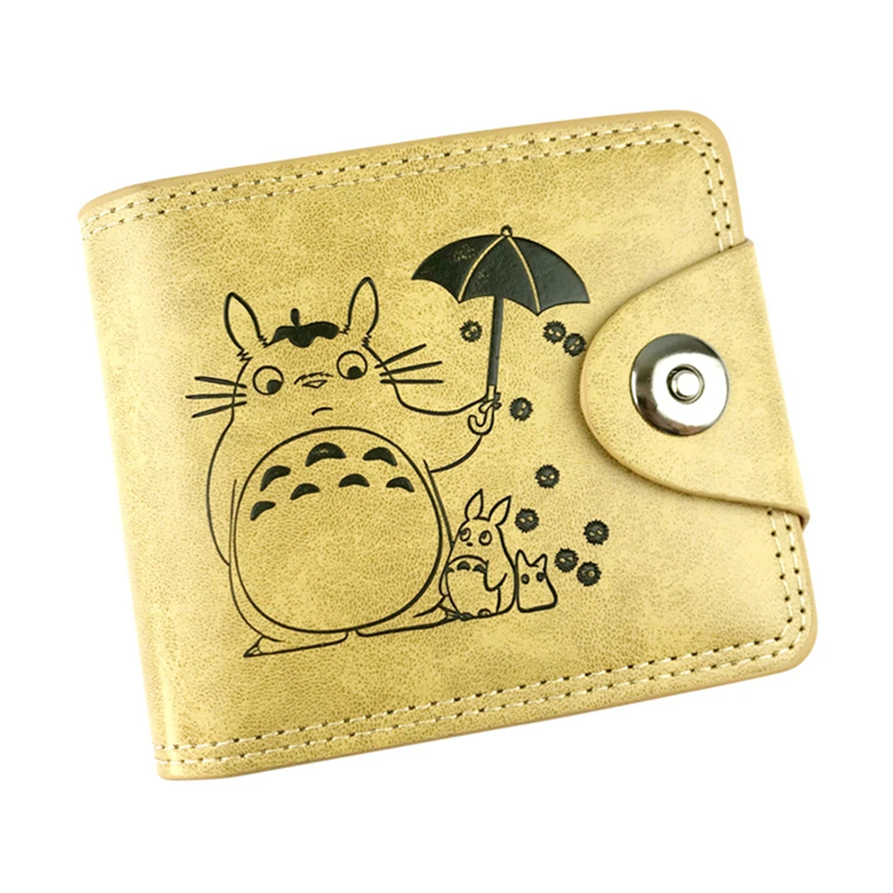 

New Casual PU Hidden Discount Wallet Anime Casual Fashion Men's Leather Photo Coin Credit Cards Holder Purses