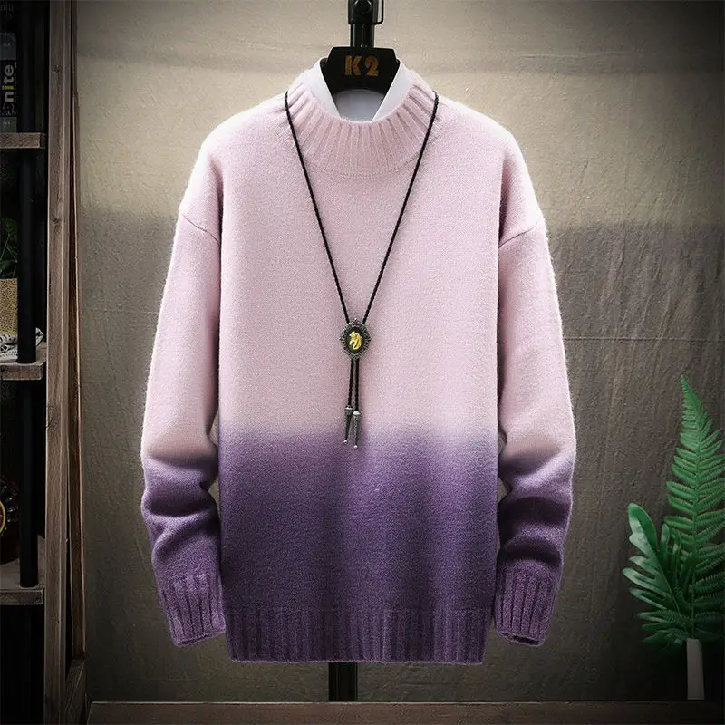 

Men Pullover Sweater Autumn And Winter Full Sleeve O-Neck Top