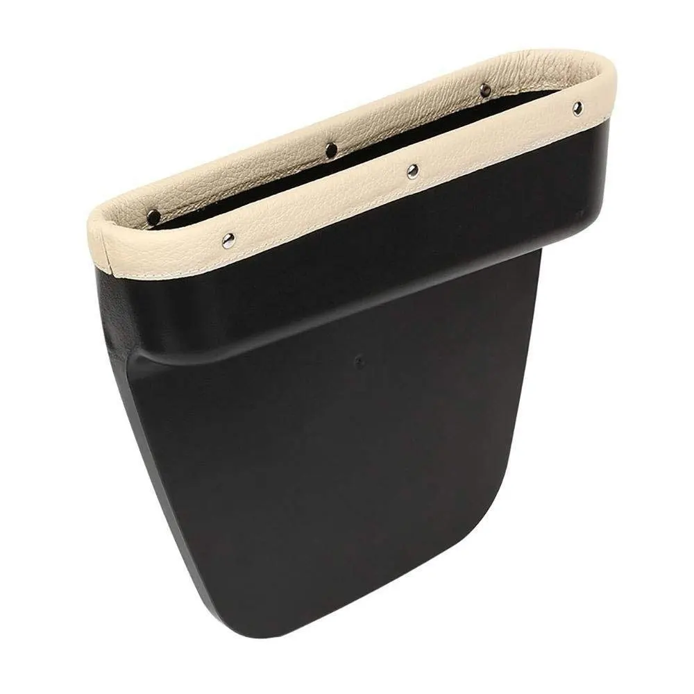 1 шт. кожаный ящик для хранения сидений автомобиля автомобильный органайзер