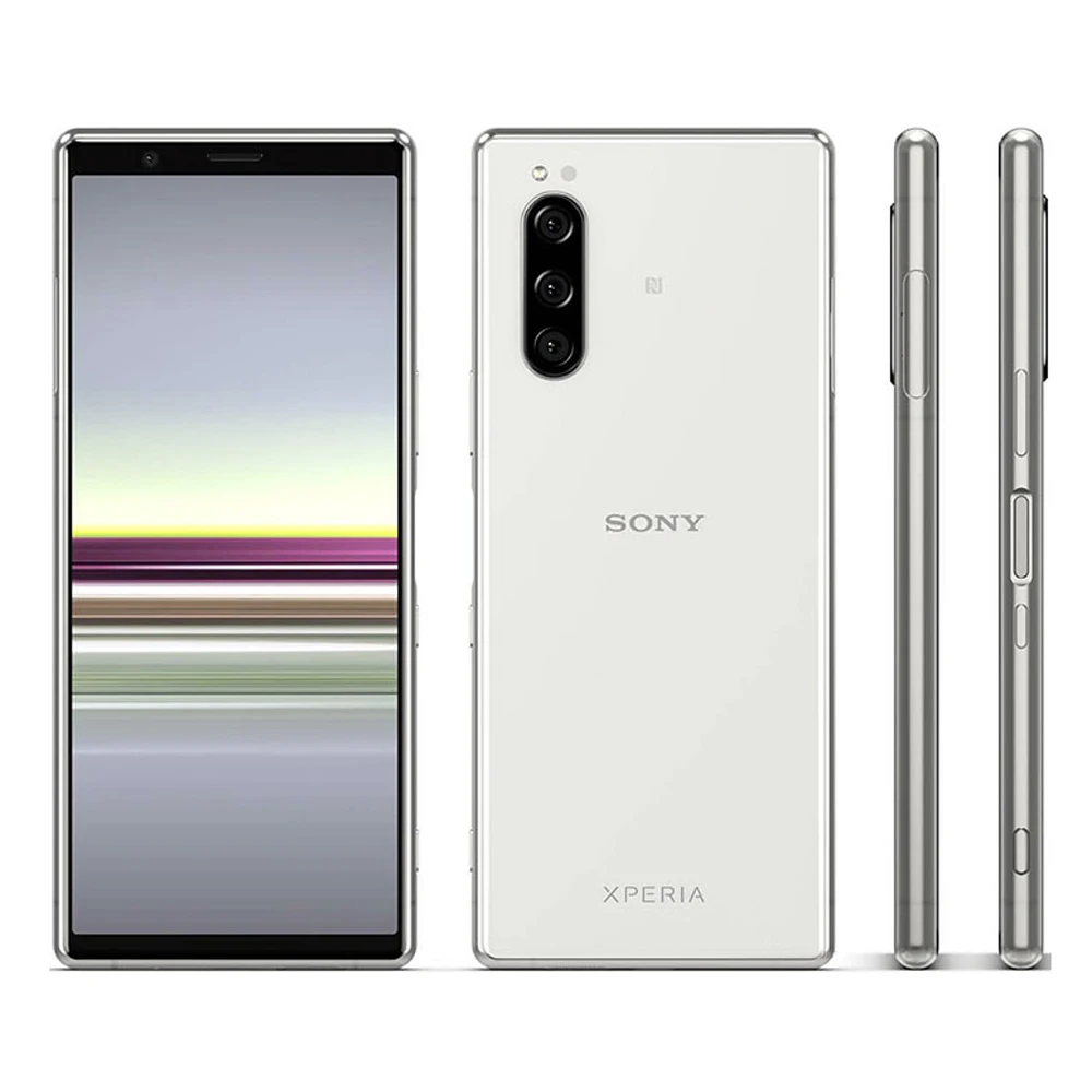 Мобильный телефон Sony Xperia 5 J8210 Android мобильный 4G LTE 6 1 дюйма Восьмиядерный ГБ и 128