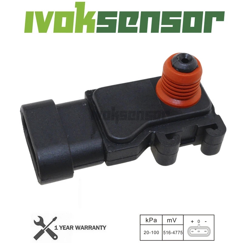 

MAP Sensor For DAEWOO FIAT OPEL VAUXHALL ASTRA G H COMBO FRONTERA MERIVA MONTEREY SIGNUM SPEEDSTER VECTRA C ZAFIRA 16258659