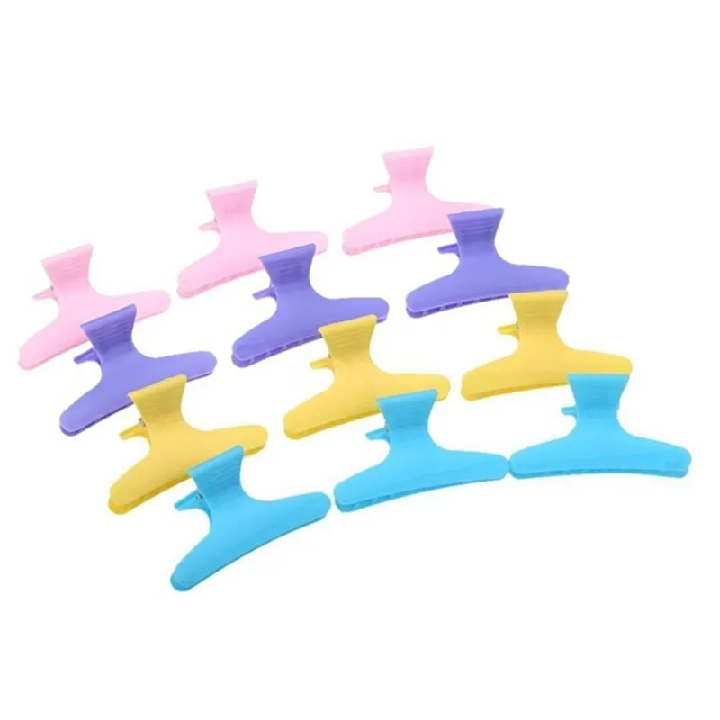 Новые Инструменты для укладки волос пластиковые красочные зажимы