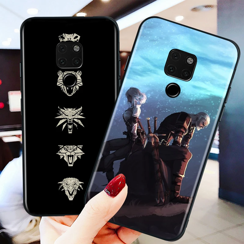 

Game Wizard 3 for Huawei Mate 40 30 20 X 10 P Smart Z S Lite Pro Plus 2021 2020 2019 2018 Black Phone Case