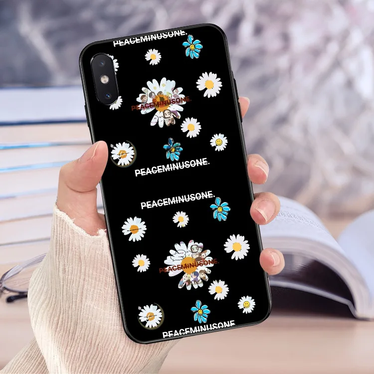 Kncaneo Small daisies Matte Cases for5S SE 6 6S Soft TPU Silicone Rubber phone case cover for iPhone 7 8 plus X Xs 11 Pro Max XR | Мобильные