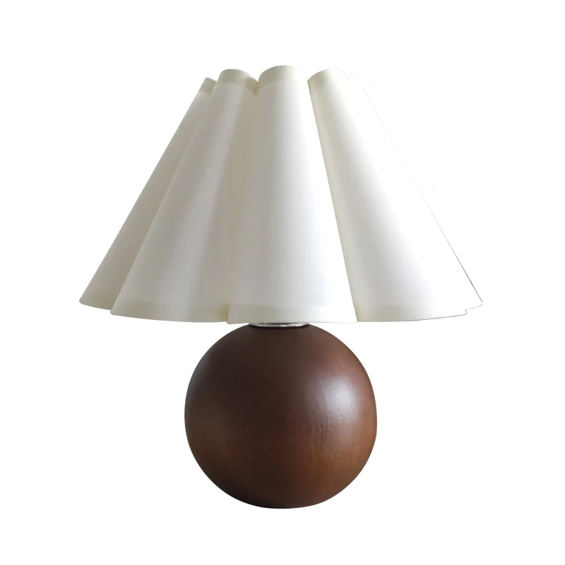 Прикроватные настольные лампы лепестковая круглая белая ночная подставка 3