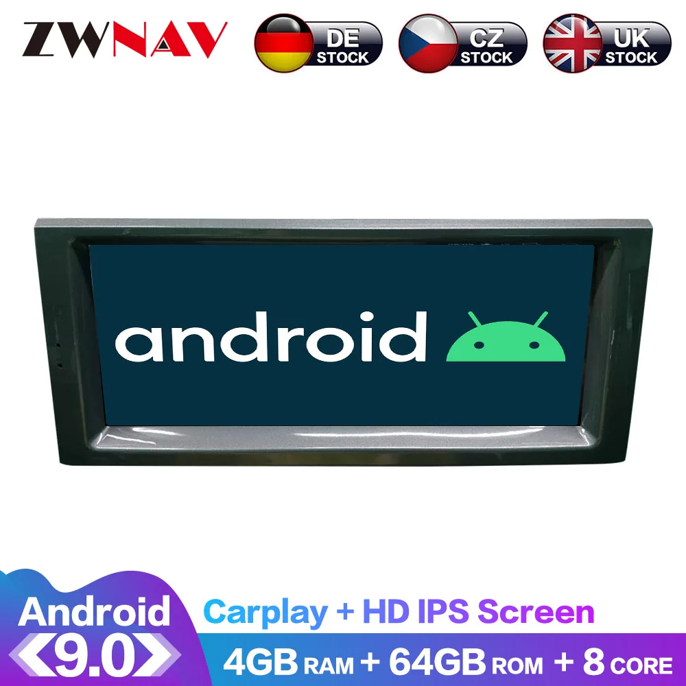 Android 9 4 + 64 ГБ для Land Rover Range 3 2002 2011 IPS экран автомобильный GPS мультимедийный плеер