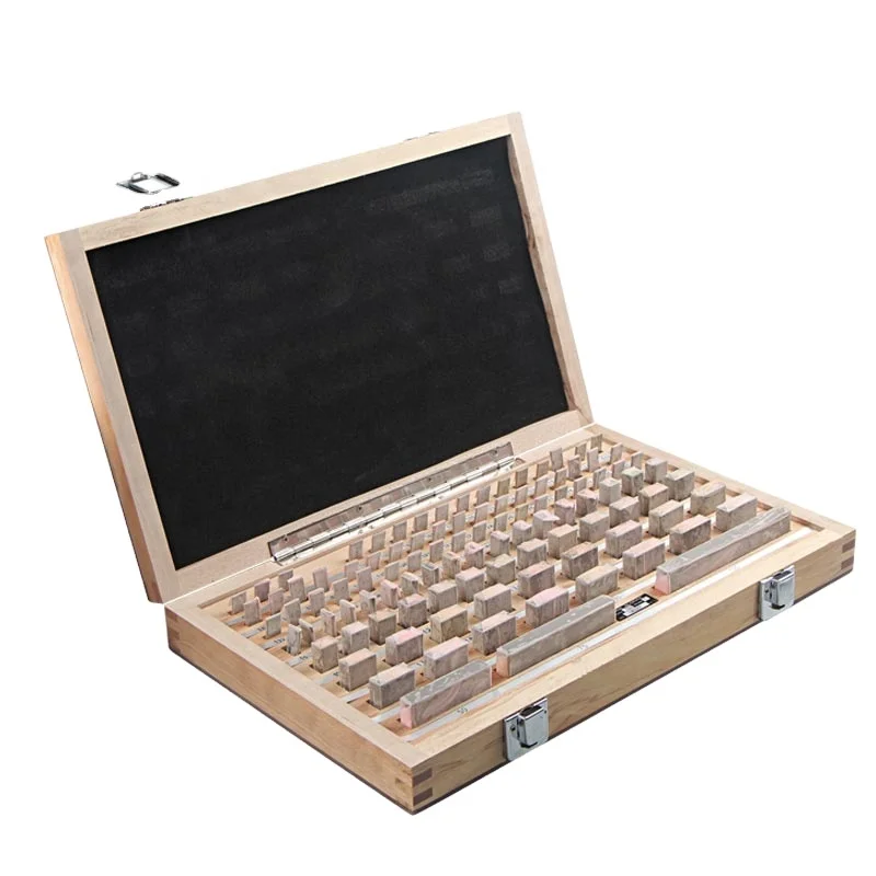 

shahe Block Gauge 103Pcs/Set 0 grade Caliper Block gauge Inspection Block Gauge Measurement Instruments With DHL Shipping