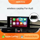 Беспроводной Apple Carplay Android авто интерфейс декодер для AUDI A6 A7 оригинальный экран обновления