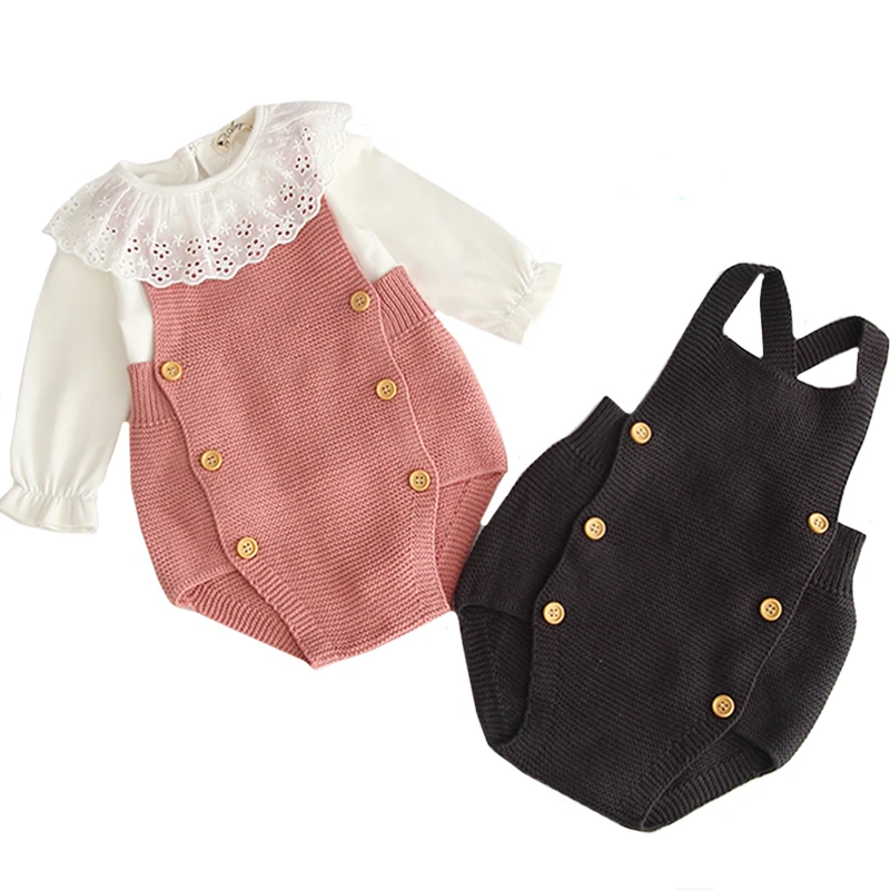 Одежда для маленьких мальчиков и девочек Новинка 2019 года вязаные детские