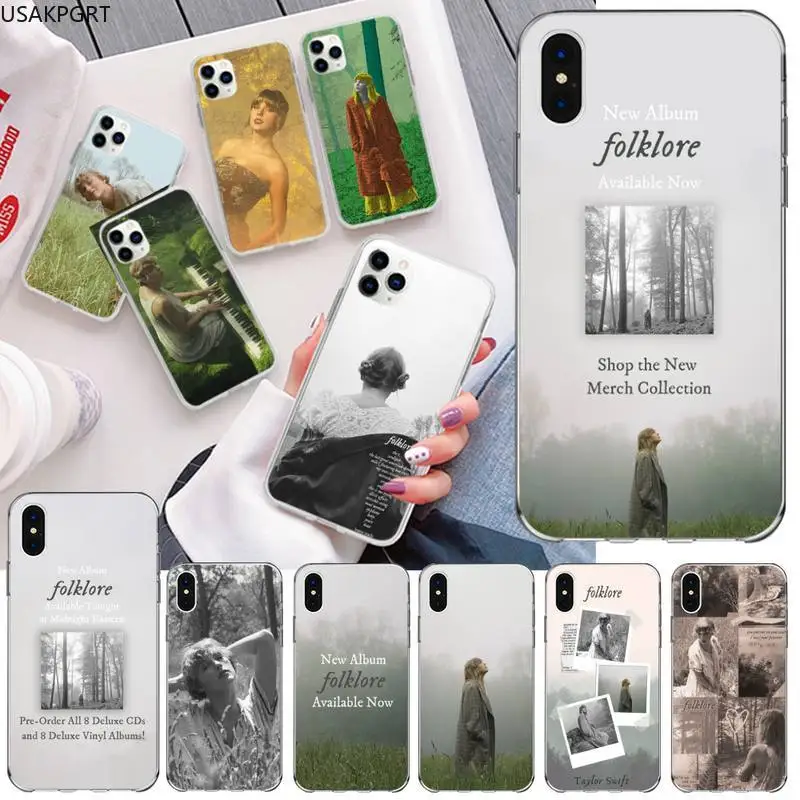 USAKPGRT новый альбом фольклорный чехол для телефона iphone 12 pro max 11 XS MAX 8 7 6 6S Plus X 5S SE 2020 XR