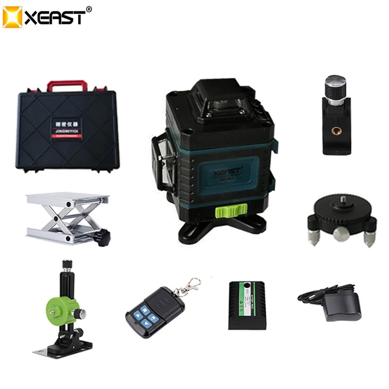 XEAST лазерный уровень горизонтальный и вертикальный самовыравнивающийся 4d 16