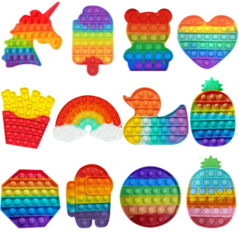 

Игрушка-антистресс для детей и аутистов, в виде клубники