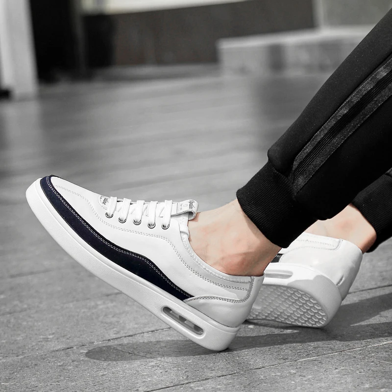 Мужская повседневная обувь из натуральной кожи модная брендовая деловая удобная