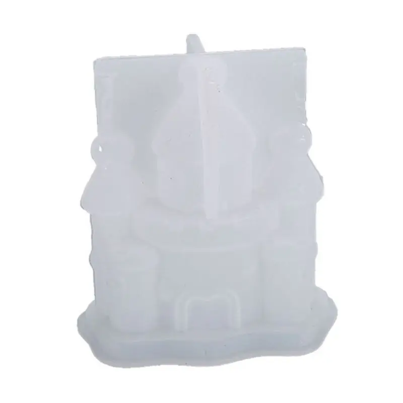 

Resin Crystal Epoxy Mold Three-dimensional Castle House Fantasy Silicone Mould