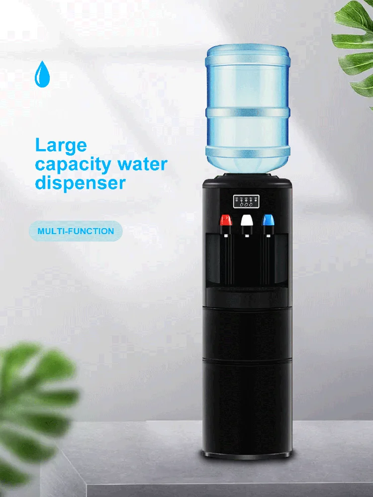 

Hicon Vertical Water Dispenser Multifunctional Ice Maker Small Home Bar Commercial Milk Tea Shop Round Ice Cube Making Machin