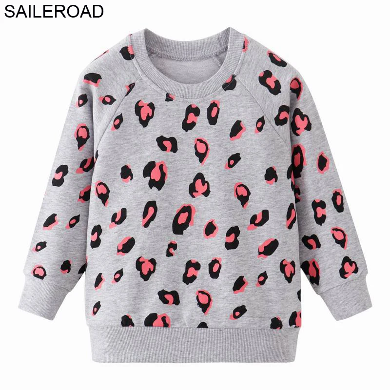 9057 same picture SAILEROAD Осенние детские кофты Dinosaur Toddler Kid Baby Girl Boy Одежда с длинным рукавом Мультфильм Печатные футболки Топы - Цвет: 9057 same picture