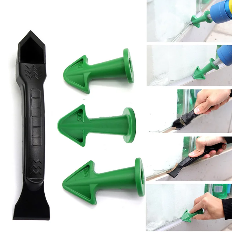 

1set Finishing Durable Floor Clean Eco-friendly Caulking Construction Silicone Remover Caulk Finisher Smooth Scraper Grout Kit