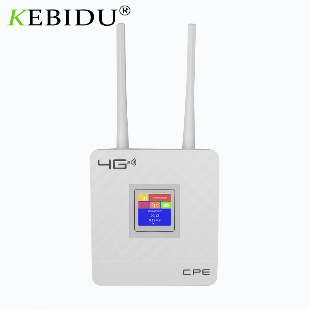 Беспроводная точка доступа 3G 4G LTE Wi Fi роутер порт Wan/Lan две внешние антенны