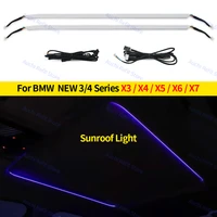 11 colours led sunroof light for bmw 35 series g20 g30 g01 g05 x3 x4 x5 x6 x7 car roof panoramic skylight ambient lights refit