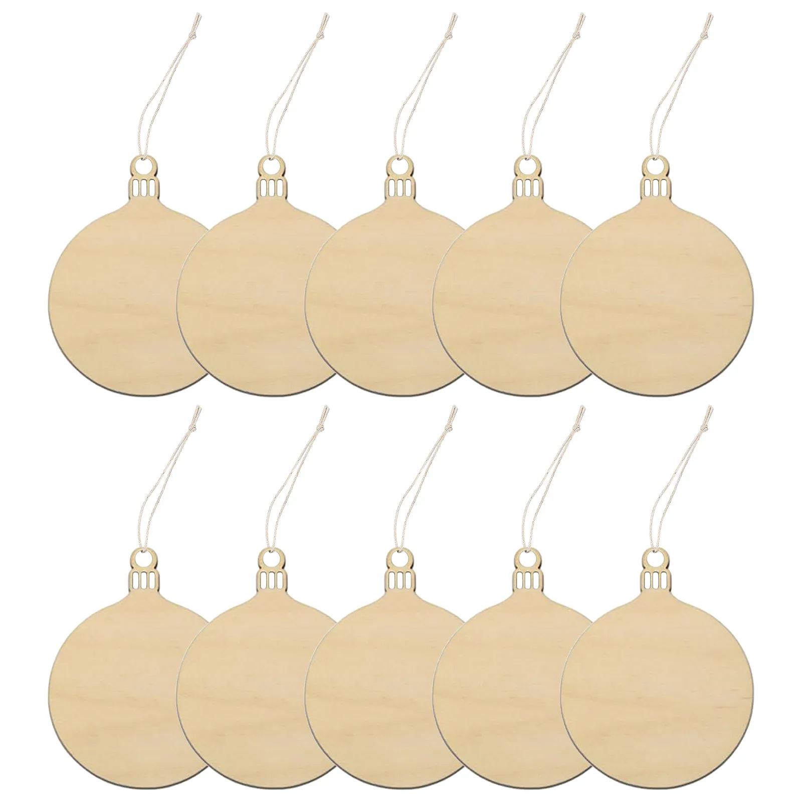 10 шт. подвесные деревянные подвески сделай сам милое украшение для