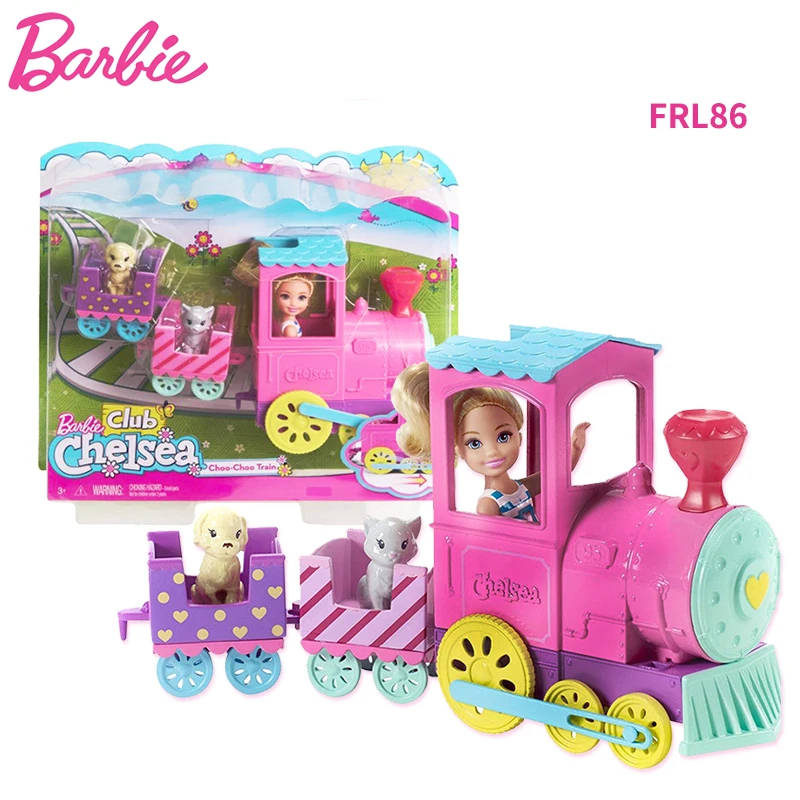 Кукла Барби маленький ЧОО Келли поезд Челси клубный игровой набор красочный