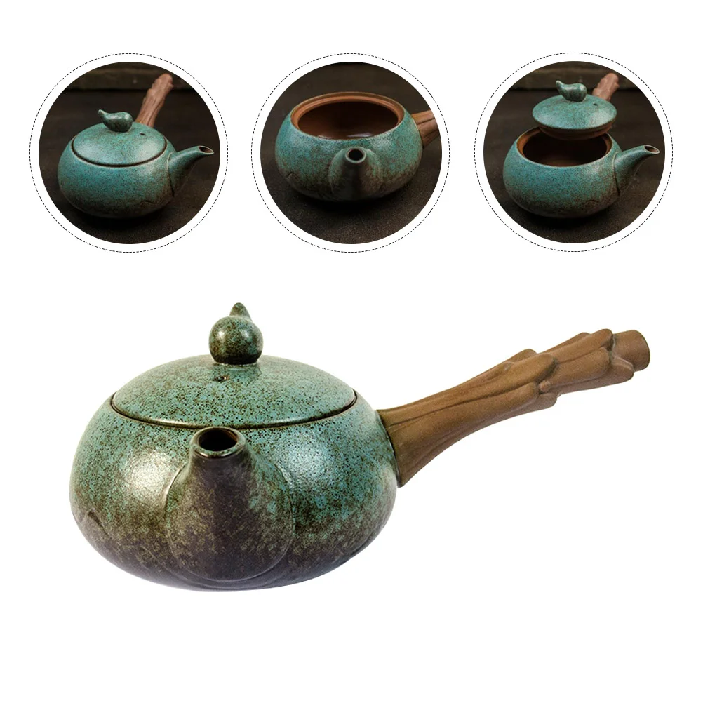 

1 шт., чайник в китайском стиле с боковой ручкой