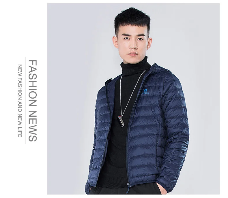 Короткая куртка на утином пуху белого цвета, пальто с гусиным пухом Northface с капюшоном для женщин и мужчин, ультра-светильник, теплая парка больших размеров