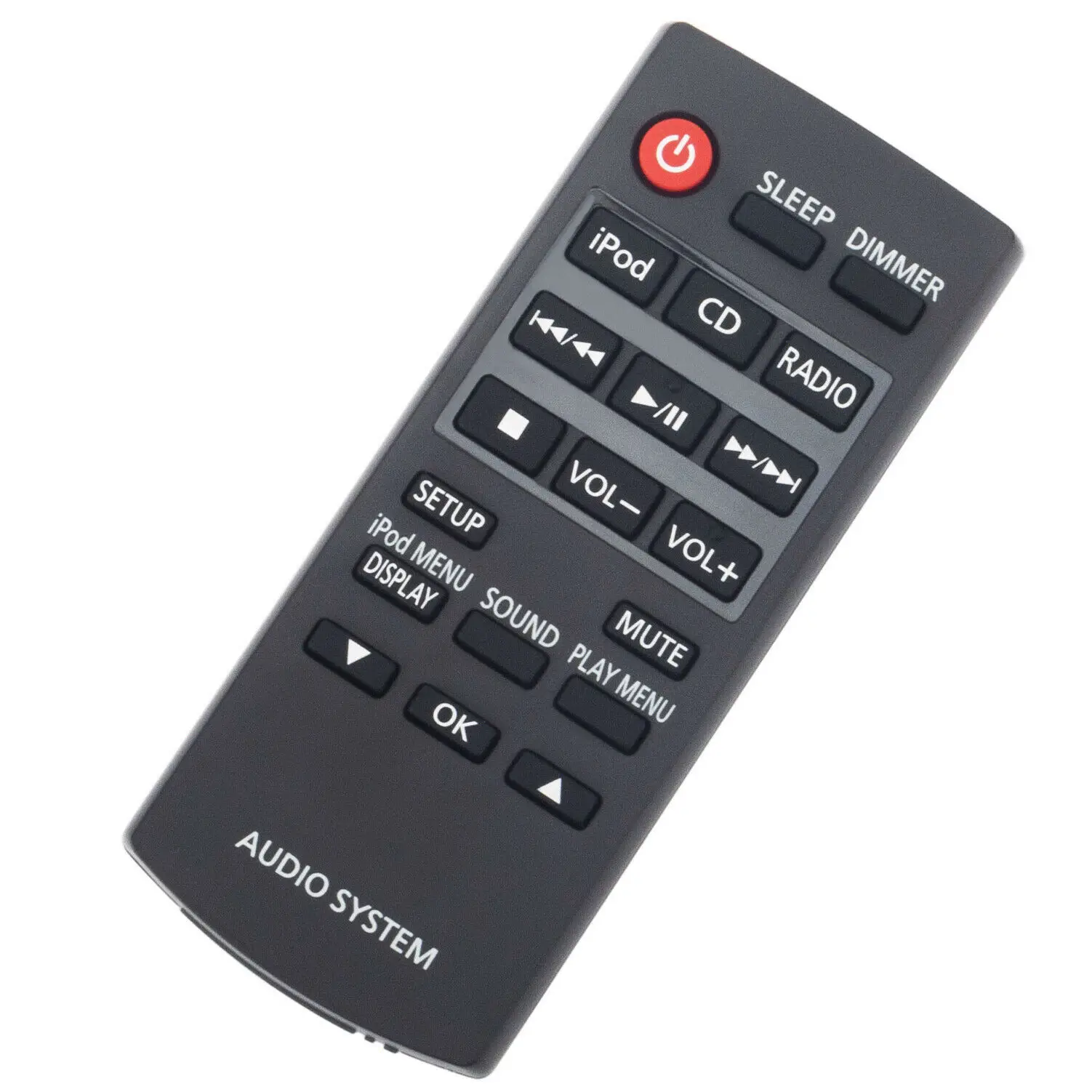 

Remote Control Replace For Panasonic N2QAYC000077 N2QAYC000079 SC-HC27DB SC-HC271 SC-HC27P Compact Stereo CD Audio System