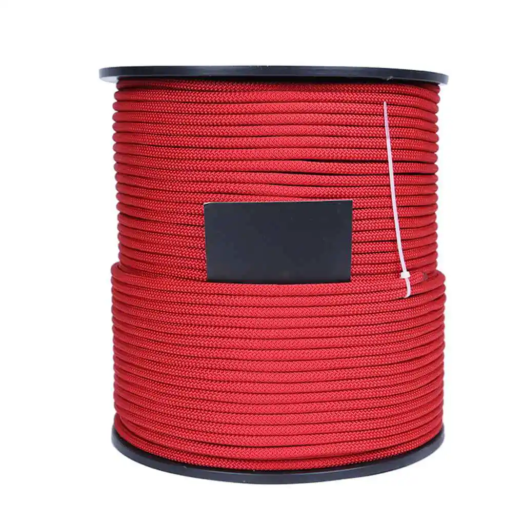 

XINDA 6mm 7KN for Outdoor Hiking Mountaineering Fire Rescue Survival Rock Climbing Safety Paracord Rope Knots High Strength Cord