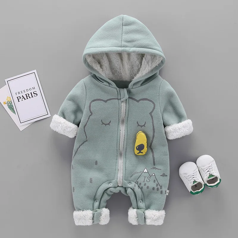 Новинка 2019 года Детский комбинезон сезон осень зима Одежда для маленьких