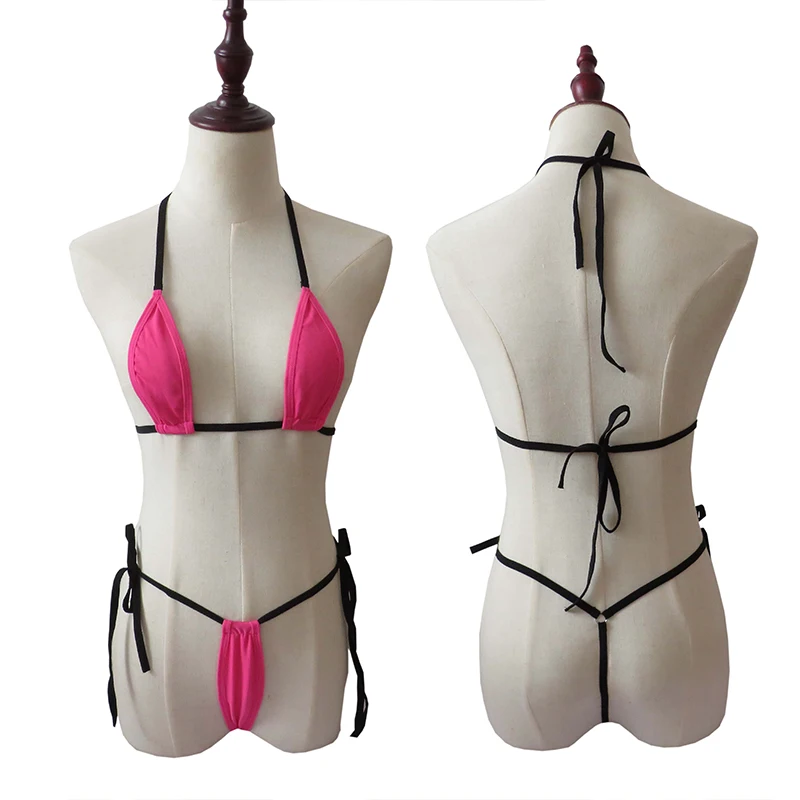 2020 экзотические сексуальные стринги мини микро бикини комплект для женщин