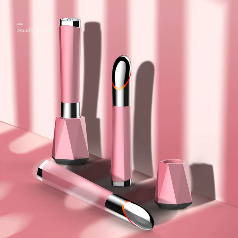 

Electric Vibration Heated Eye Massager Eye Wrinkle Massage Pen Dark Circle Removal Puffiness Removal Anti Aging