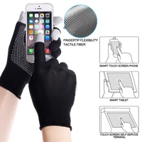 breathable touch screen gloves full finger anti slip particles mountaineering driving cycling outdoor wrist support gloves