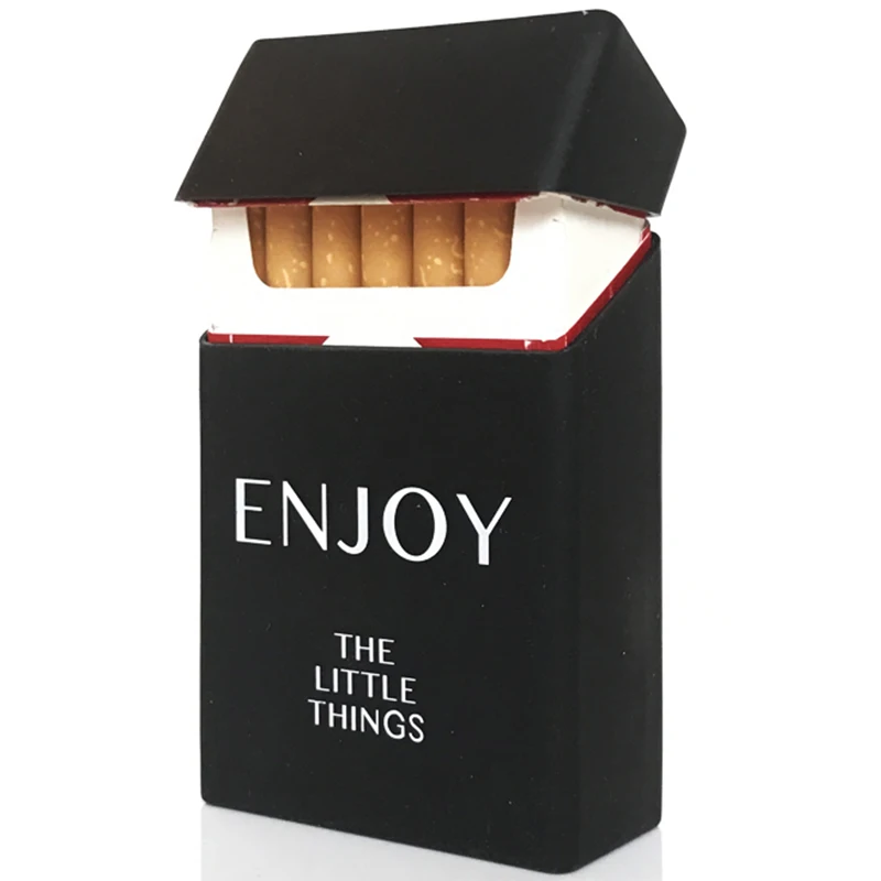

Soft Portable Silicone Cigarette Cases For 20 Cigarette Accessories Cigarette Box Gadgets For Men Gift Tabaco Case Tobacco Box