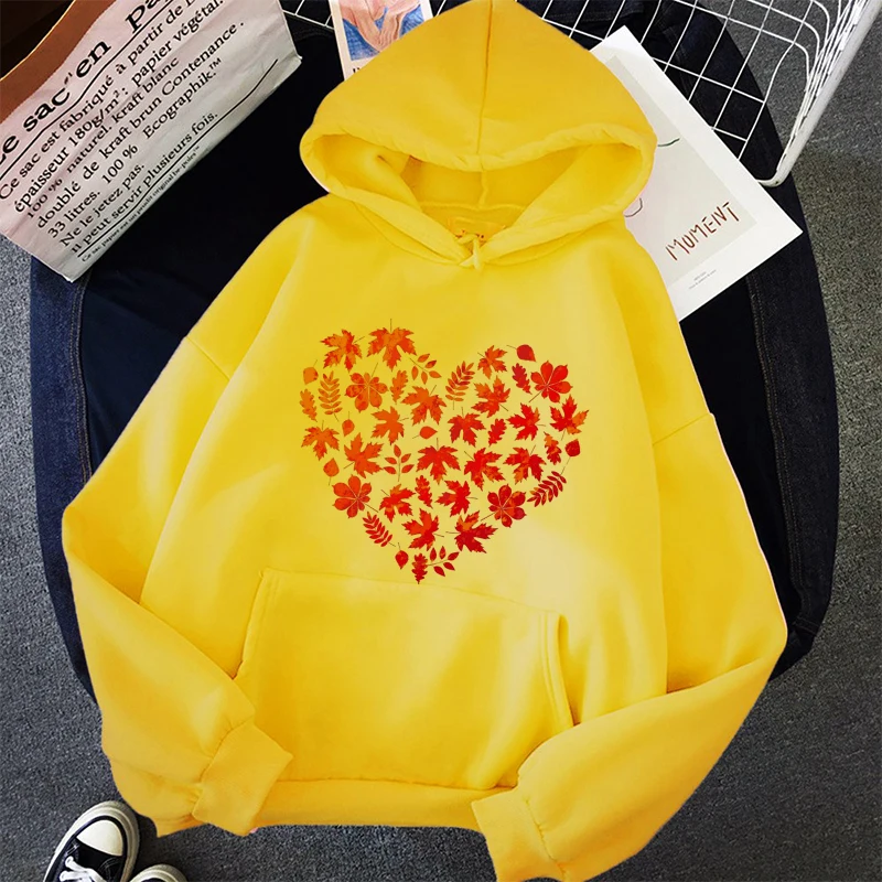 Autumn New Women Fleece Hoodies Sweatshirts Korean Style Kawaii Graphic Bicycle Hooded Jumper Warm Pocket Pullover Jacket