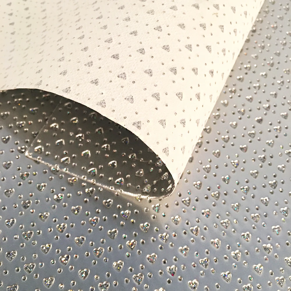 David accessories 20*33cm heart love valentine day glitter Synthetic leather fabric DIY hair bow decoration crafts 1Yc3377 | Дом и сад