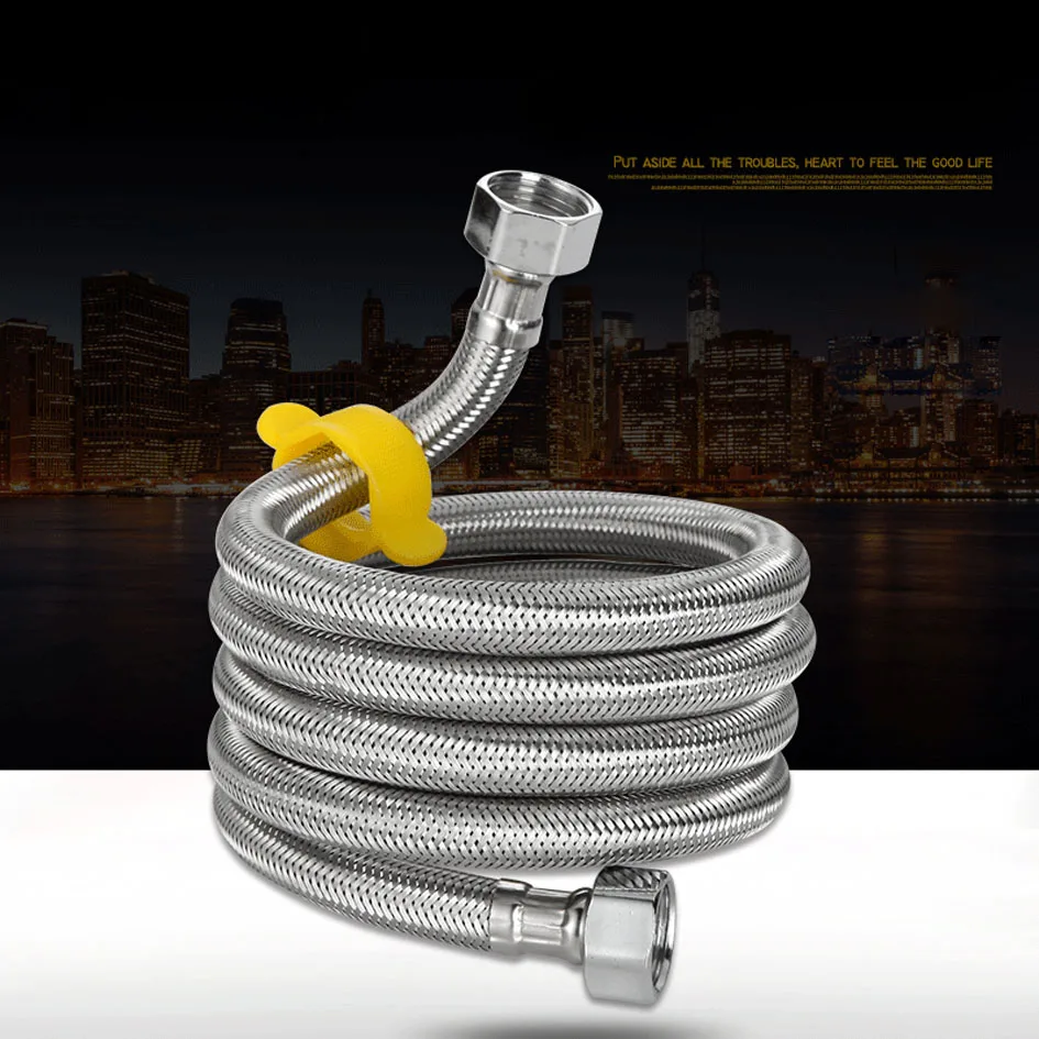 Плетеный шланг из нержавеющей стали впускная труба для унитаза смеситель