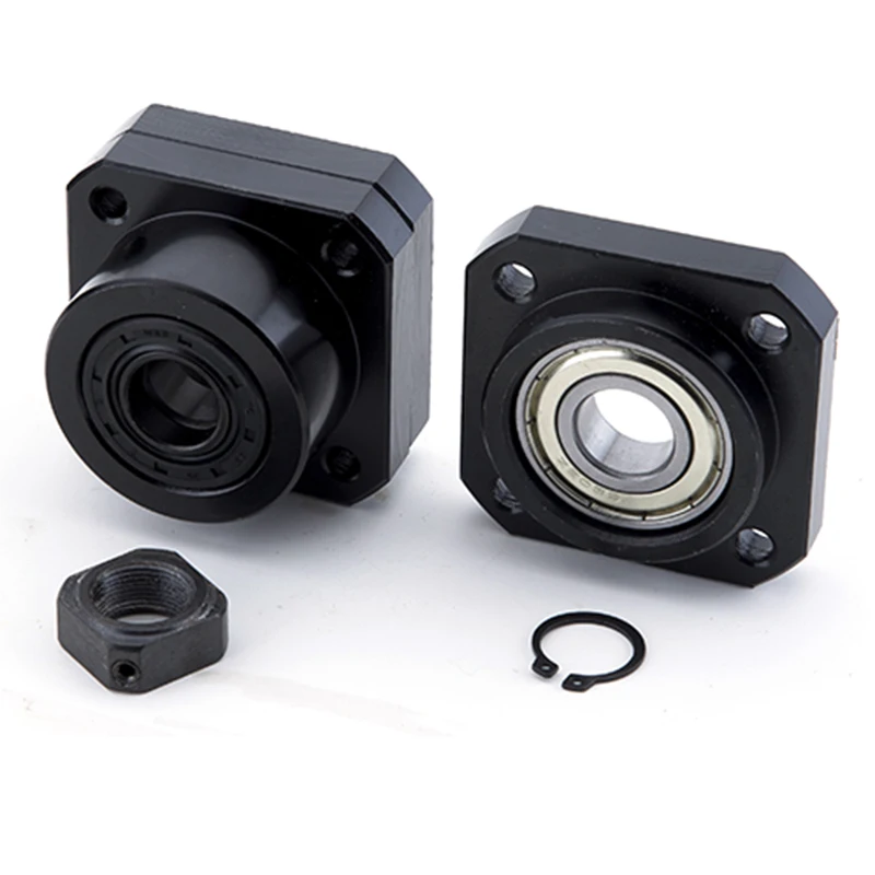 1 шт. FK10 фиксированная сторона + FF10 плавающая для SFU1204 шариковый винт с ЧПУ части 1204