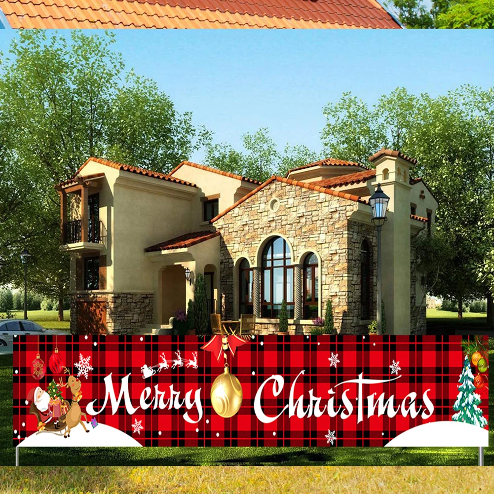 

Рождественское украшение, баннер, дверь, знак крыльца, подвесное украшение, рождественские уличные баннеры, Рождественский Декор для дома