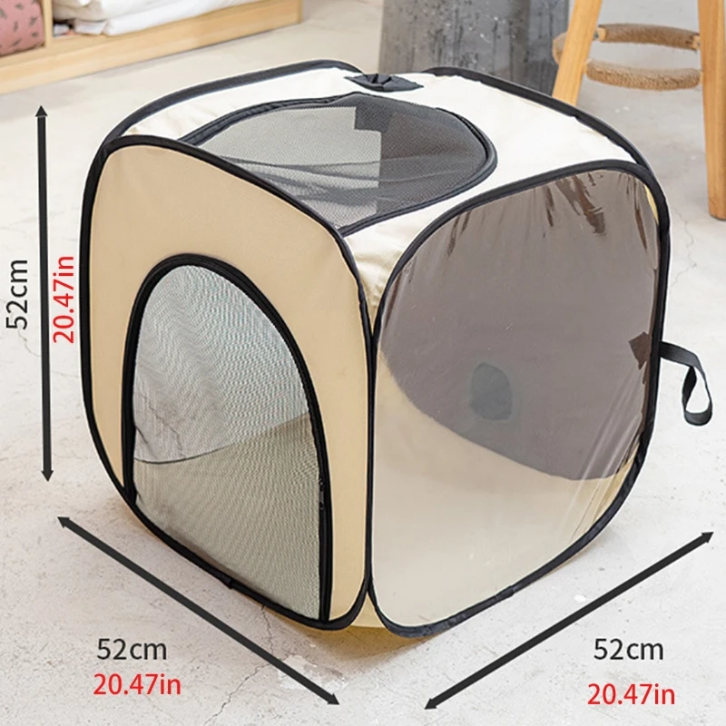 Портативный складной манеж для домашних питомцев клетка из ткани Оксфорд на