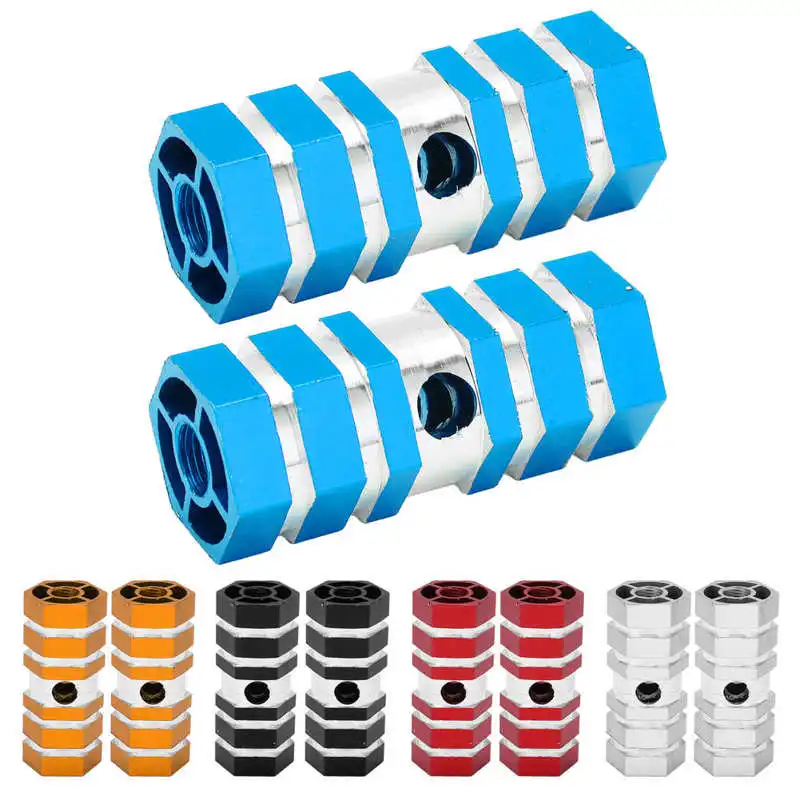 2pcs Bike Pegs Durable Sturdy Portable Antiskid Design Frames Fittings Foot Rests Accessories for Mountain Cycling | Спорт и