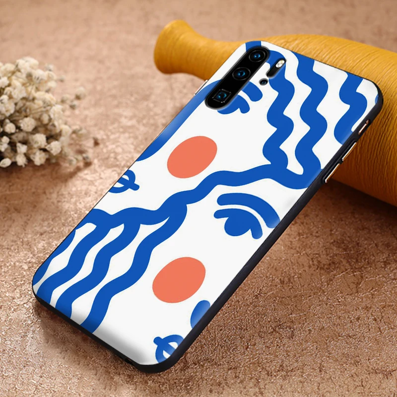 Простой художественный чехол s для huawei P Smart P8 P9 P10 2018 2019 mate 20 honor 8A 20S 10 9 Pro Y7 Y9 Coque Huawi