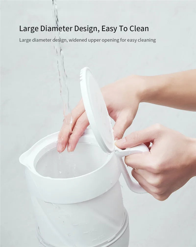 Xiaomi Hl 1000 мл Vouwen водяной кокер ручной мгновенный нагрев Электрический водонагреватель автомобиля Защита от отключения питания проводной Ketel