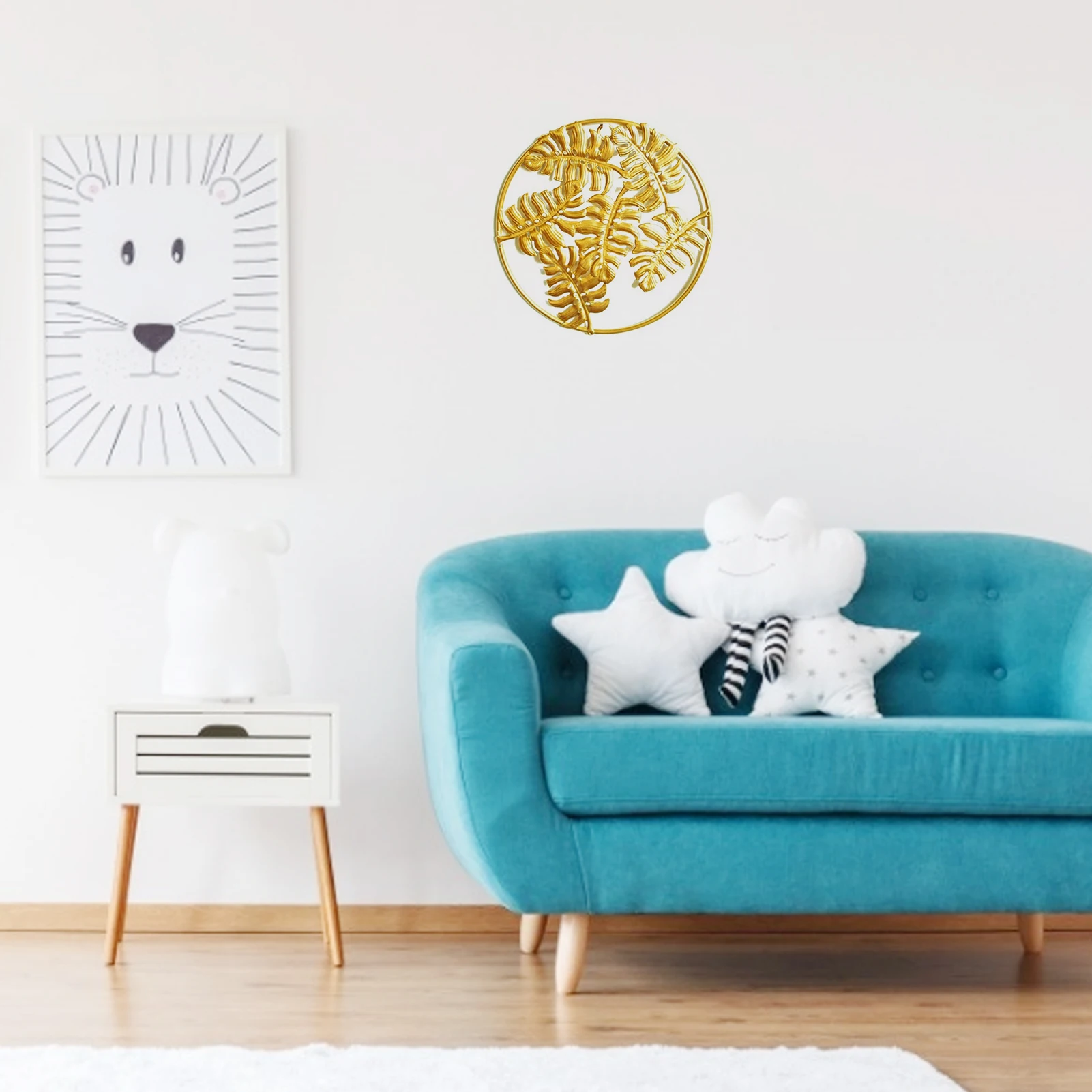 Металлическое настенное украшение инновационный домашний Настенный декор в