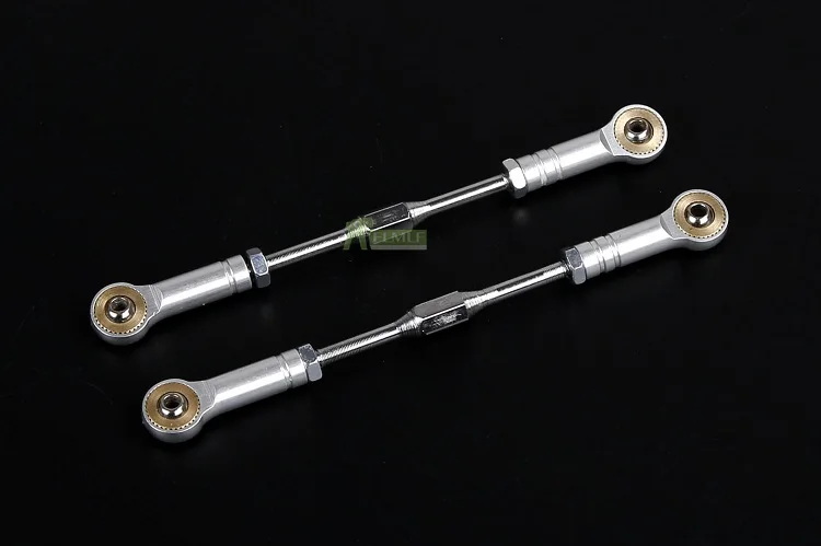 Alloy CNC Steering Tie Rod Pull Fit for 1/8 HPI Racing Savage XL FLUX Rovan TORLAND Monster Brushless Truck Parts | Игрушки и хобби